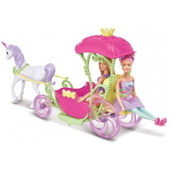 Mattel Barbie Dreamtopia Παραμυθένια Άμαξα Μονόκερος DYX31 887961424676