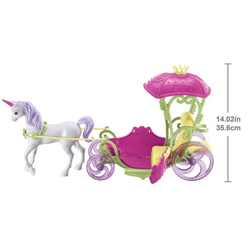 Mattel Barbie Dreamtopia Sweetville Carriage DYX31 887961424676