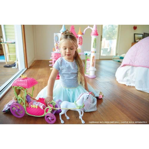 Mattel Barbie Dreamtopia Sweetville Carriage DYX31 887961424676