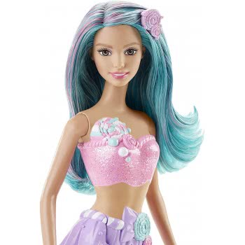 Mattel Barbie Dreamtopia Mermaid Doll Candy With Green Hair DHM45 / DHM46 887961216950