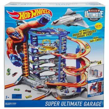 Mattel Hot Wheels Super Mega City Parking Garage FDF25 887961466393