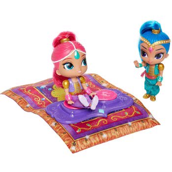 Mattel Fisher Price Shimmer And Shine Μαγικό Χαλί Με Ήχους FHN24 887961526028