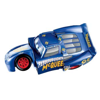 Mattel Cars 3 Στραπατσαρισμένα Οχήματα Reck Fabulous Lightning Mcqueen DYW10 / DYW42 887961423884