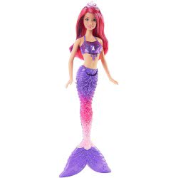 Mattel Barbie Dreamtopia Γοργόνα Gem Μωβ DHM45 / DHM48 887961216875