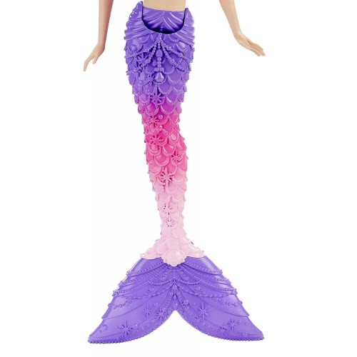 Mattel Barbie Dreamtopia Γοργόνα Gem Μωβ DHM45 / DHM48 887961216875