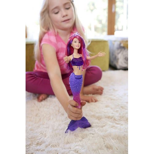 Mattel Barbie Dreamtopia Γοργόνα Gem Μωβ DHM45 / DHM48 887961216875