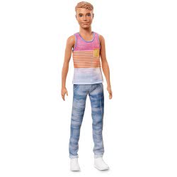 Mattel Barbie Ken Fashionistas No.11 Hyped On Stripes DWK44 / FNH43 887961591712