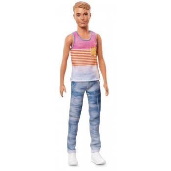 Mattel Barbie Ken Fashionistas No.11 Hyped On Stripes DWK44 / FNH43 887961591712