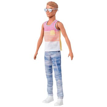 Mattel Barbie Ken Fashionistas No.11 Hyped On Stripes DWK44 / FNH43 887961591712