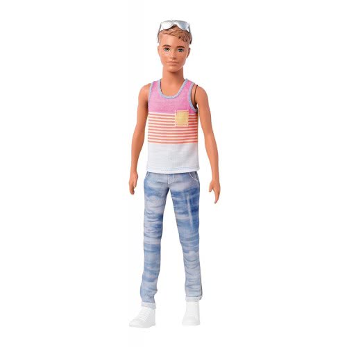 Mattel Barbie Ken Fashionistas No.11 Hyped On Stripes DWK44 / FNH43 887961591712