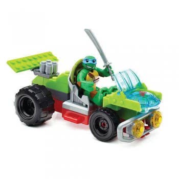 MEGA Παιδικά Τουβλάκια Χελωνονιντζάκια Ninja Turtles TMNT Junior Όχημα Και Φιγούρα DMW41 / ASST 887961289299
