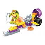 MEGA Παιδικά Τουβλάκια Χελωνονιντζάκια Ninja Turtles TMNT Junior Όχημα Και Φιγούρα DMW41 / ASST 887961289299