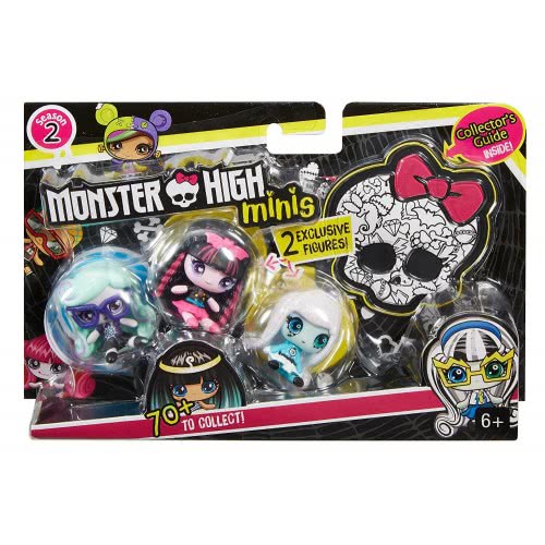 Mattel Monster High Minis 3Τμχ - 5 DVF41 / DXD49 887961393941