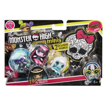 Mattel Monster High Minis 3Pack - 5 DVF41 / DXD49 887961393941