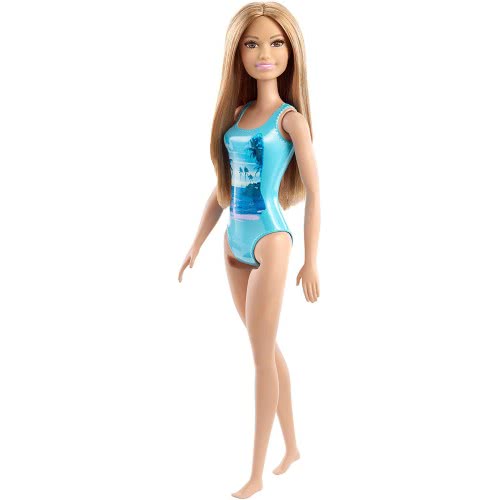 Mattel Barbie Beach Water Play Summer Κούκλα DWJ99 / DGT81 887961202557