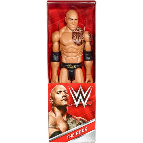 Mattel WWE Superstars Φιγούρα Δράσης 30Εκ. The Rock DJJ16 / FBH24 887961431278