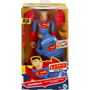 Mattel Dc Justice League Action Φιγούρες 30 Εκ. Με Αξεσουάρ Superman FBR08 / FBR09 887961439274