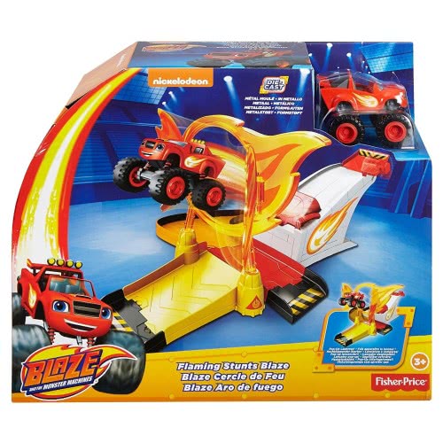 Mattel Blaze And The Monster Machines Flaming Stunts Blaze DGK52 / DGK55 887961194630