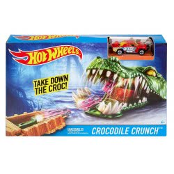 Mattel Hot Wheels Crocodile Cranch Track Set DWK94 / DWK96 887961384079