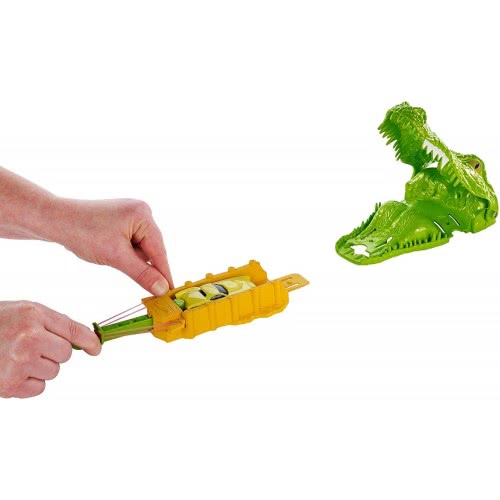 Mattel Πίστα Hot Wheels Crocodile Cranch Track Set DWK94 / DWK96 887961384079
