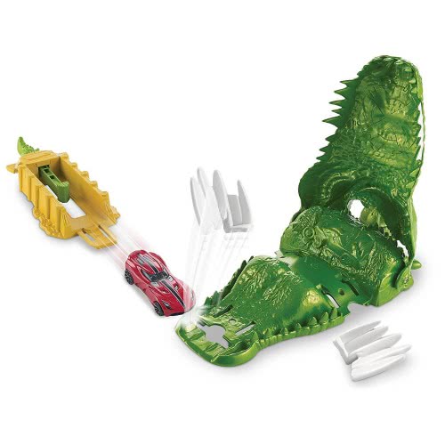 Mattel Πίστα Hot Wheels Crocodile Cranch Track Set DWK94 / DWK96 887961384079