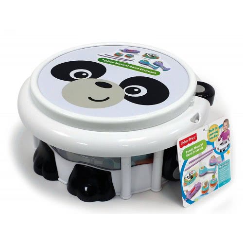 Mattel Fisher Price Panda Musical Band Drumset KFP2177 731398921775