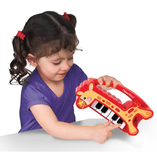Mattel Το Πρώτο Μου Πραγματικό Πιάνο, Καμηλοπάρδαλη KFP2131 731398921317
