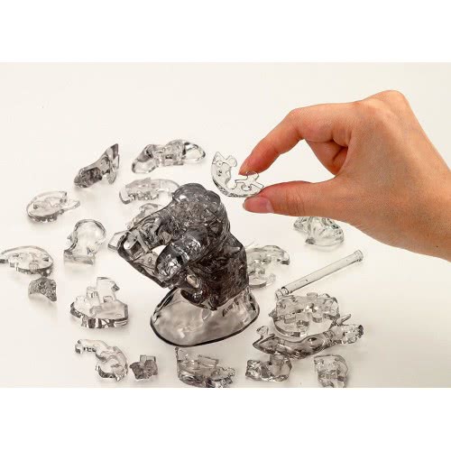 3D Crystal Puzzle: The Thinker, 44Pcs 90150 4893718901501