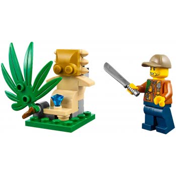 Lego City Μπάγκι Της Ζούγκλας 60156 5702015866026
