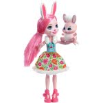 Mattel Enchantimals Κούκλα Και Ζωάκι Bree Bunny And Twist DVH87 / DVH88 887961370133
