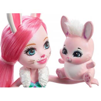 Mattel Enchantimals Doll And Animal Bree Bunny And Twist DVH87 / DVH88 887961370133
