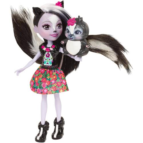 Mattel Enchantimals Doll And Animal Sage Skunk And Caper DVH87 / DYC75 887961408775