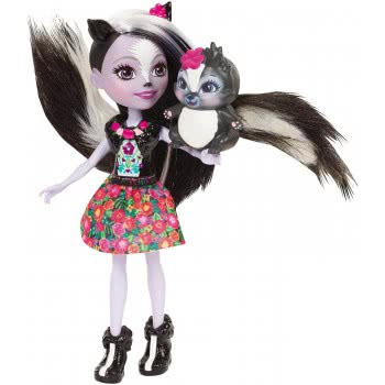 Mattel Enchantimals Κούκλα Και Ζωάκι Sage Skunk And Caper DVH87 / DYC75 887961408775
