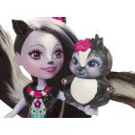 Mattel Enchantimals Κούκλα Και Ζωάκι Sage Skunk And Caper DVH87 / DYC75 887961408775