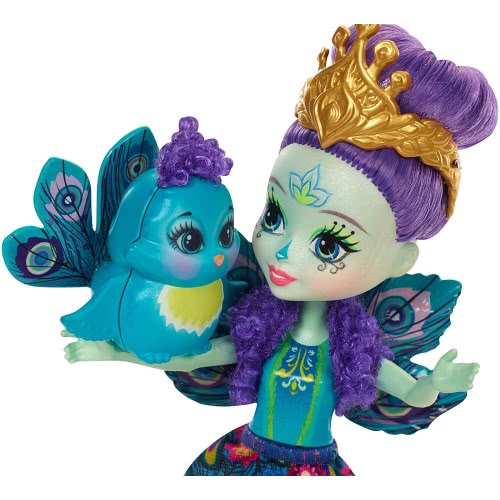 Mattel Enchantimals Doll And Animal Sage Patter Peacock And Flap DVH87 / DYC76 887961408799