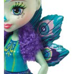 Mattel Enchantimals Κούκλα Και Ζωάκι Sage Patter Peacock And Flap DVH87 / DYC76 887961408799