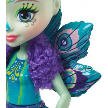 Mattel Enchantimals Doll And Animal Sage Patter Peacock And Flap DVH87 / DYC76 887961408799
