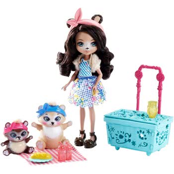 Mattel Enchantimals Doll And Accesories Paws For A Picnic FCC62 / FCC64 887961447583