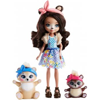Mattel Enchantimals Doll And Accesories Paws For A Picnic FCC62 / FCC64 887961447583