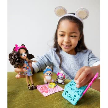 Mattel Enchantimals Κούκλα Και Ζωάκι Με Αξεσουάρ Paws For A Picnic FCC62 / FCC64 887961447583