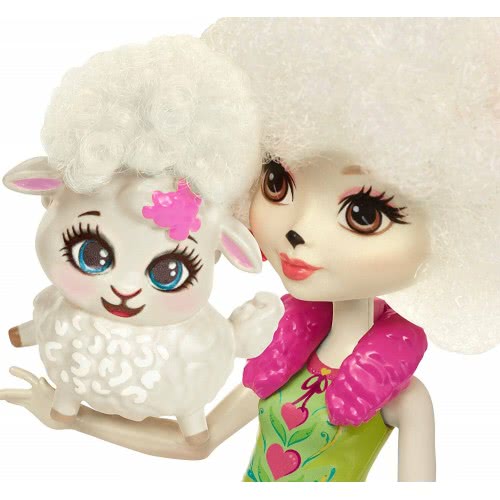 Mattel Enchantimals Κούκλα Και Ζωάκι Lorna Lamb DVH87 / FCG65 887961450026