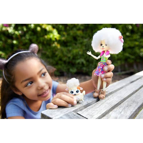 Mattel Enchantimals Κούκλα Και Ζωάκι Lorna Lamb DVH87 / FCG65 887961450026