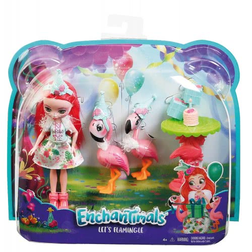 Mattel Enchantimals Doll And Accesories Lets Flamingle FCC62 / FCG79 887961450163