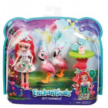 Mattel Enchantimals Doll And Accesories Lets Flamingle FCC62 / FCG79 887961450163