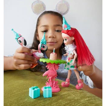 Mattel Enchantimals Doll And Accesories Lets Flamingle FCC62 / FCG79 887961450163