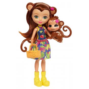 Mattel Enchantimals Doll And Animal Friend With Vehicle Fruit Cart FJH11 / FCG93 887961450323