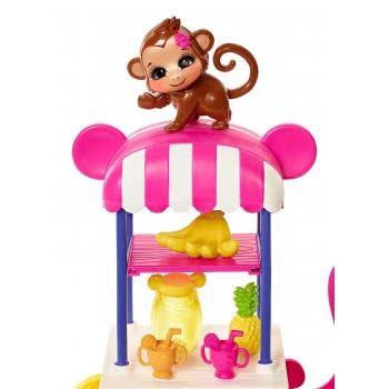 Mattel Enchantimals Doll And Animal Friend With Vehicle Fruit Cart FJH11 / FCG93 887961450323