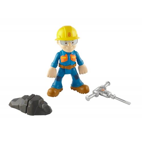 Mattel Μπομπ Ο Μάστορας Φιγούρα Rock Splitting Bob DHB05 / DMM48 887961283006