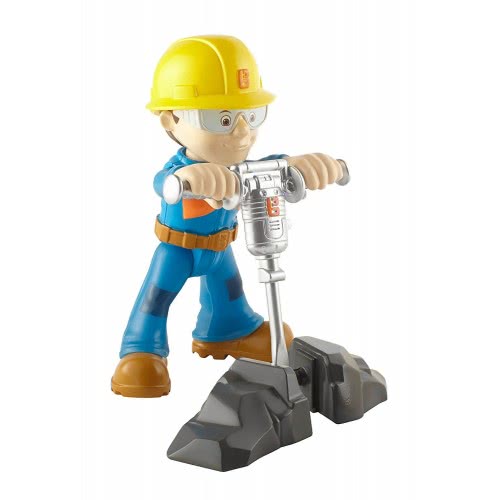 Mattel Μπομπ Ο Μάστορας Φιγούρα Rock Splitting Bob DHB05 / DMM48 887961283006
