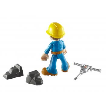 Mattel Μπομπ Ο Μάστορας Φιγούρα Rock Splitting Bob DHB05 / DMM48 887961283006